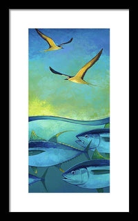 Above and Below 1 - Framed Print Framed Print 1ArtCollection