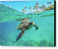 Aloha Honu 1 - Canvas Print Canvas Print 1ArtCollection