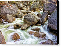 Below The Falls In Yosemite 1 - Canvas Print