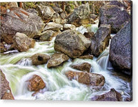 Below The Falls In Yosemite 1 - Acrylic Print