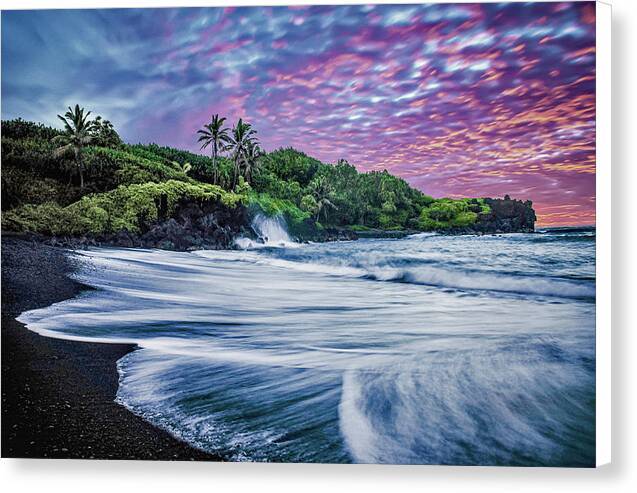 Black Sand Rising 2 - Canvas Print Canvas Print 1ArtCollection