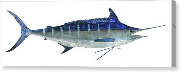 Blue Marlin 1 - Canvas Print Canvas Print 1ArtCollection