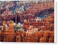 Bryce Canyon Formations 2 - Canvas Print