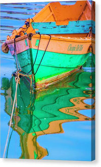 Colors on the Water 1 - Canvas Print