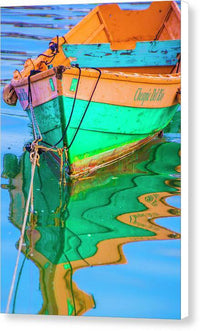 Colors on the Water 1 - Canvas Print