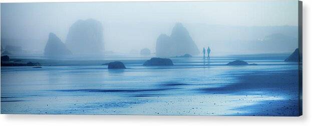 Dawn on the Beach 1 - Acrylic Print