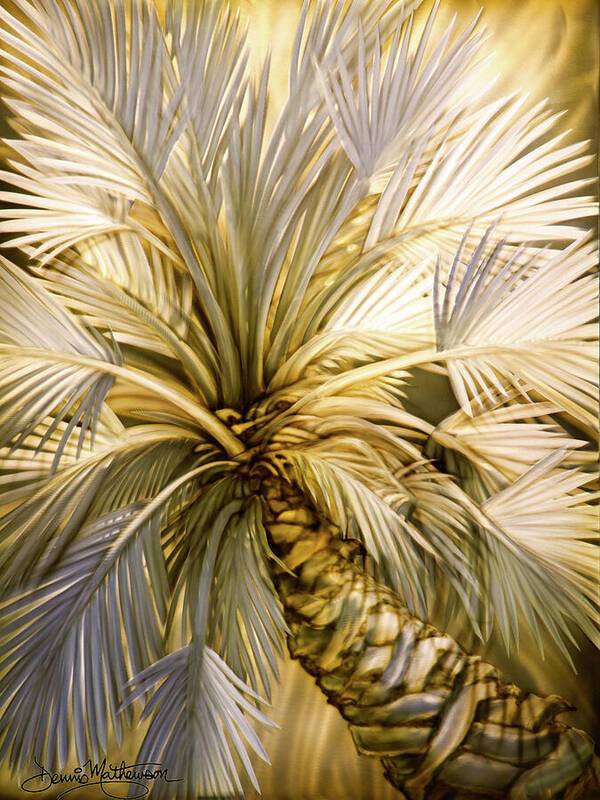 Desert Palm 1 - Art Print Art Print 1ArtCollection