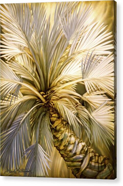 Desert Palm 1 - Acrylic Print Acrylic Print 1ArtCollection