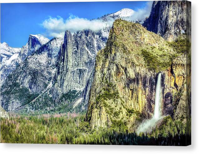 East Side of Yosemite Valley 1 - Canvas Print