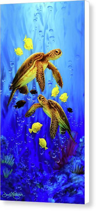 Fantastic 4 Honu 1 - Canvas Print Canvas Print 1ArtCollection