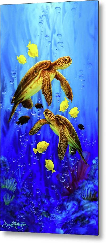 Fantastic 4 Honu 1 - Metal Print Metal Print 1ArtCollection