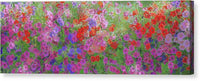 Flower Vail Panorama 1 - Canvas Print