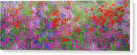 Flower Vail Panorama 1 - Canvas Print