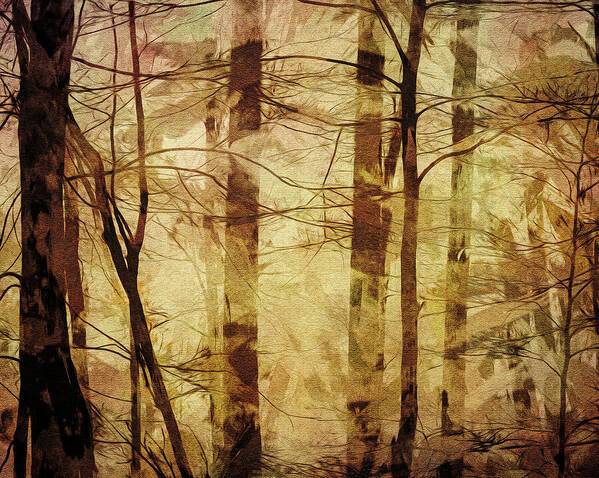 Forest Abstract 1 - Art Print