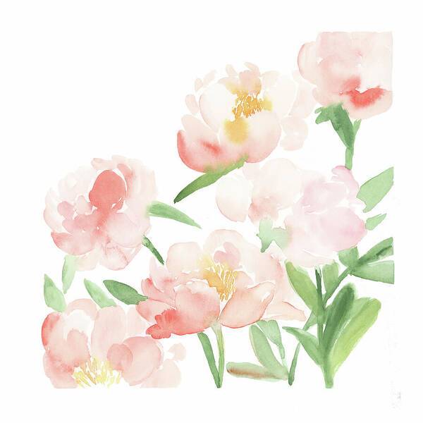 Gentle Peonies 1 - Art Print Art Print 1ArtCollection