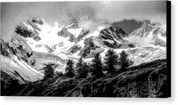 Glacier Valley 1 - Canvas Print