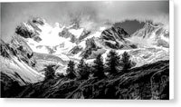 Glacier Valley 1 - Canvas Print