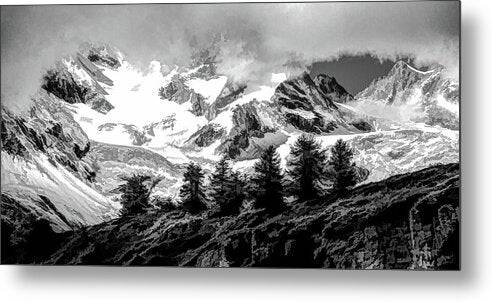 Glacier Valley 1 - Metal Print