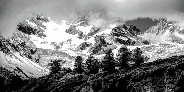 Glacier Valley 1 - Art Print