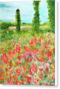 Glory in the Garden 1 - Canvas Print