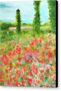 Glory in the Garden 1 - Canvas Print