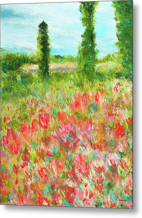 Glory in the Garden 1 - Metal Print