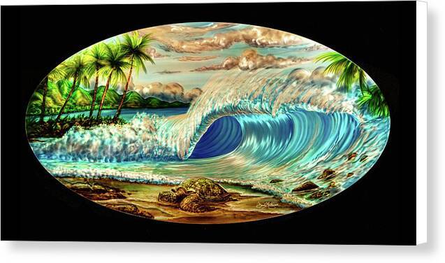 Honu Beach Break 1 - Canvas Print Canvas Print 1ArtCollection