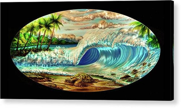 Honu Beach Break 1 - Acrylic Print Acrylic Print 1ArtCollection