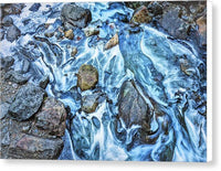 Icy Yosemite Stream 1 - Canvas Print