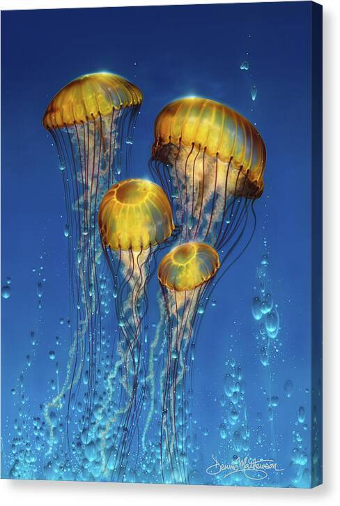 Jelly Sea 2 - Canvas Print Canvas Print 1ArtCollection