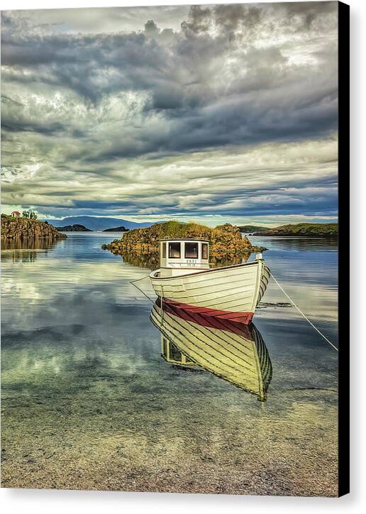 Late Afternoon in Iceland 1 - Canvas Print