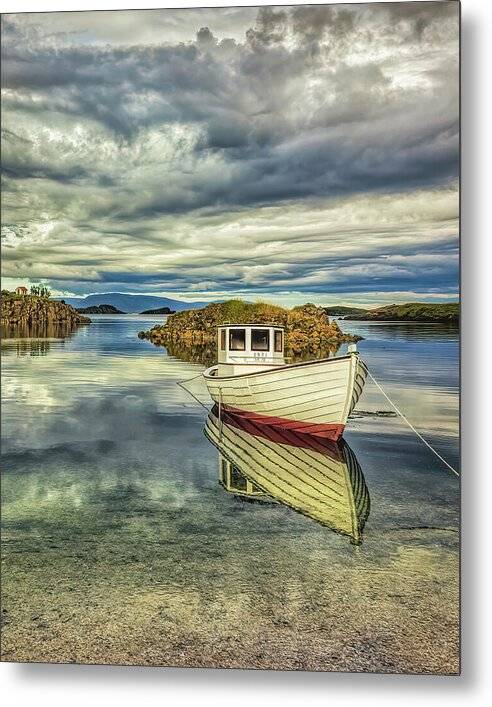 Late Afternoon in Iceland 1 - Metal Print