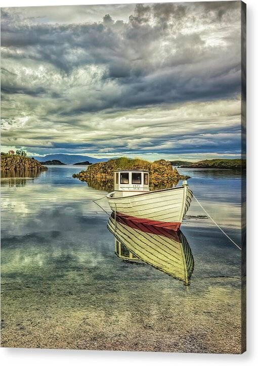 Late Afternoon in Iceland 1 - Acrylic Print