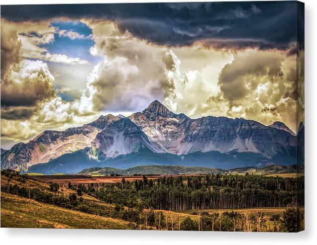 Late Afternoon in Telluride 1 - Canvas Print