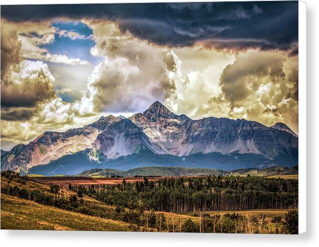 Late Afternoon in Telluride 1 - Canvas Print