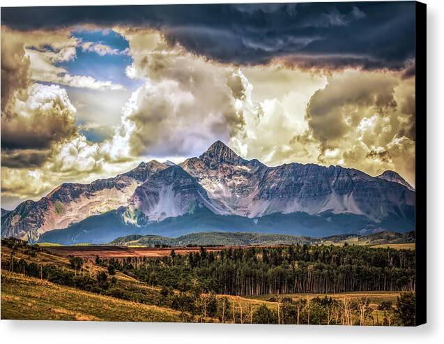 Late Afternoon in Telluride 1 - Canvas Print