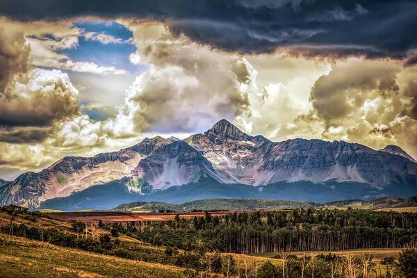 Late Afternoon in Telluride 1 - Art Print