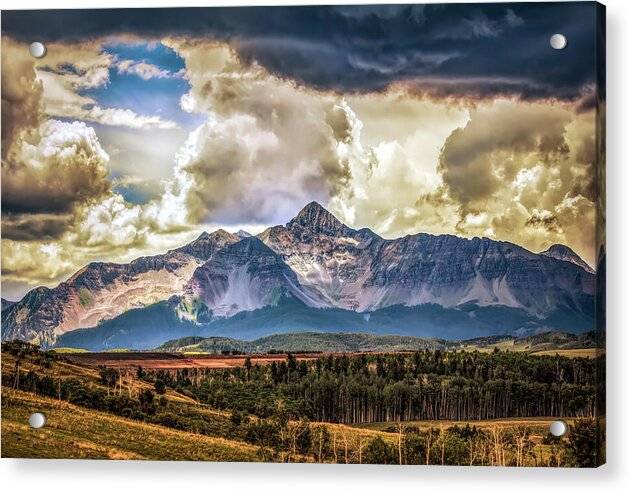 Late Afternoon in Telluride 1 - Acrylic Print