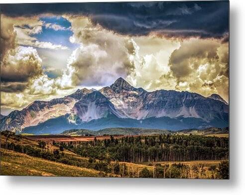 Late Afternoon in Telluride 1 - Metal Print