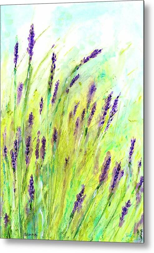 Lavender 1 - Metal Print