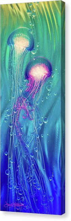 Liquid Love 1 - Canvas Print Canvas Print 1ArtCollection