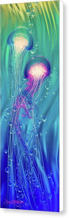 Liquid Love 1 - Canvas Print Canvas Print 1ArtCollection