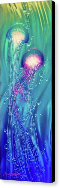 Liquid Love 1 - Canvas Print Canvas Print 1ArtCollection