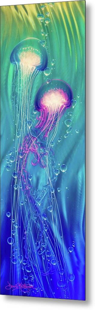 Liquid Love 1 - Metal Print Metal Print 1ArtCollection