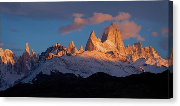 Mt. Fitzroy Sunrise 1 - Canvas Print Canvas Print 1ArtCollection