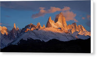 Mt. Fitzroy Sunrise 1 - Canvas Print Canvas Print 1ArtCollection