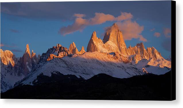 Mt. Fitzroy Sunrise 1 - Canvas Print Canvas Print 1ArtCollection