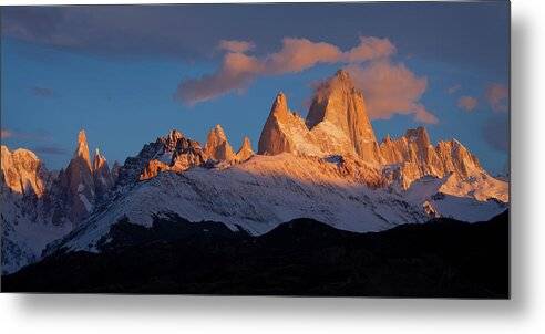 Mt. Fitzroy Sunrise 1 - Metal Print Metal Print 1ArtCollection