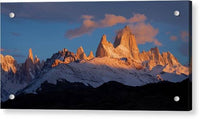 Mt. Fitzroy Sunrise 1 - Acrylic Print Acrylic Print