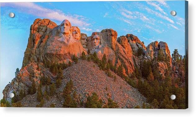 Mt. Rushmore Sunrise 2 - Acrylic Print